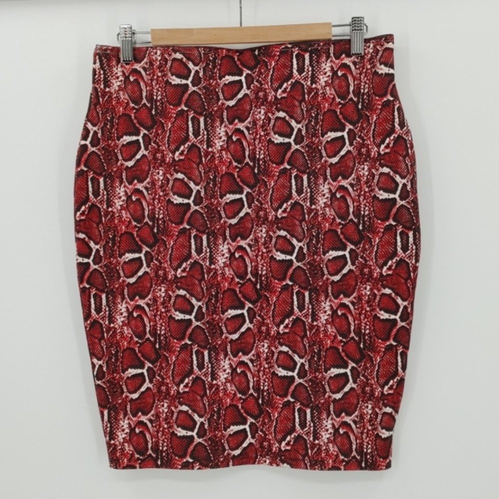 Shinestar  snake skin skirt